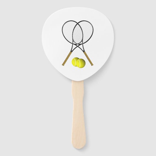 Tennis Doubles Handwaaier (Voorkant)