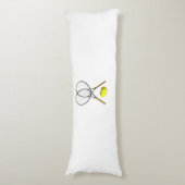 Tennis Doubles Lichaamskussen (Voorkant Verticaal)