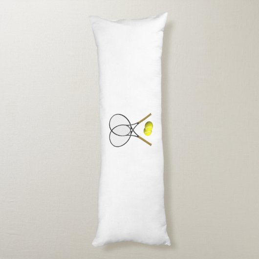 Tennis Doubles Lichaamskussen (Achterkant (Verticaal))