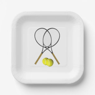 Tennis Doubles Papieren Bordje