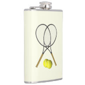 Tennis Dubbels Crème Heupfles (Rechts)
