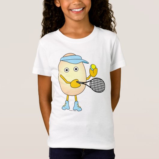 Tennis Egghead T-Shirt (Voorkant)