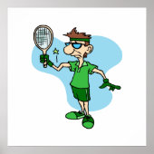 Tennis Elbow Poster (Voorkant)