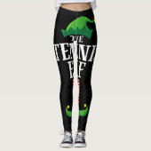 Tennis Elf Matching Family kerstparty Leggings (Voorkant)
