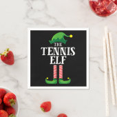 Tennis Elf Matching Family kerstparty Servet (Insitu)