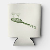 tennis en martinis blikjeskoeler (Voorkant)