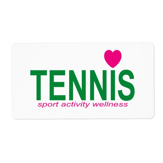 Tennis Etiket (Voorkant)