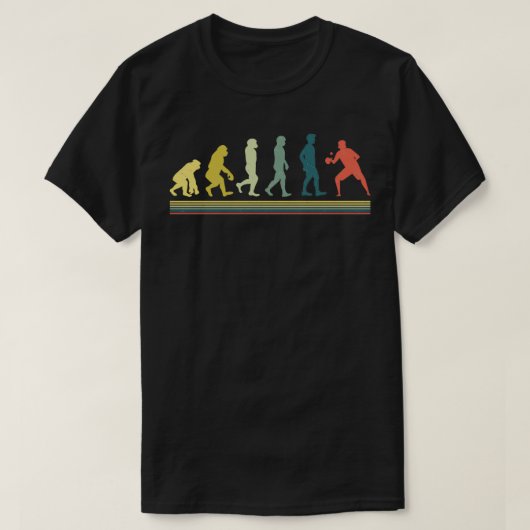 Tennis Evolution Classic TShirt (Design voorkant)