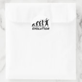 Tennis Evolution Ronde Sticker (Tas)