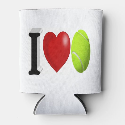 Tennis Fan Blikjeskoeler (Voorkant)