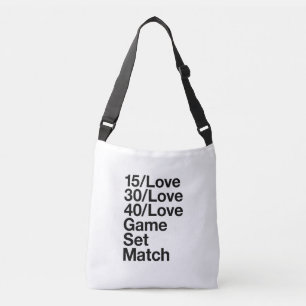 TENNIS Fan Crossbody Tas