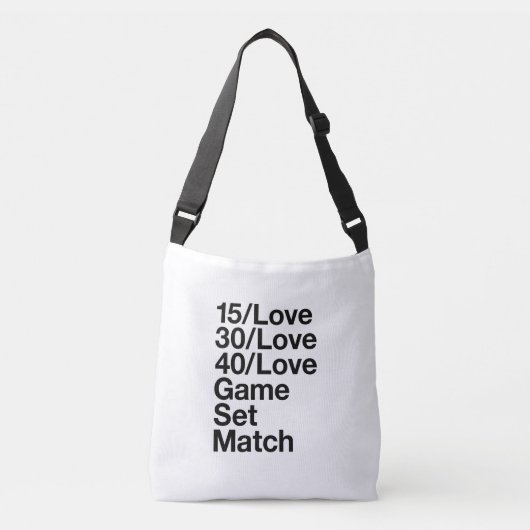 TENNIS Fan Crossbody Tas (Voorkant)