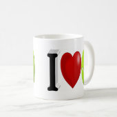 Tennis Fan halve tekst Koffiemok (Voorkant rechts)