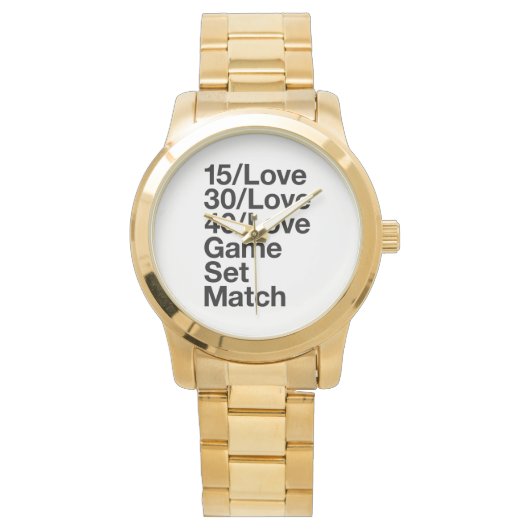 TENNIS Fan Horloge (Voorkant)
