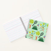 Tennis Fan Notitieboek (Binnen)