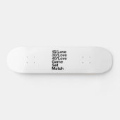 TENNIS Fan Persoonlijk Skateboard (Horizontaal)