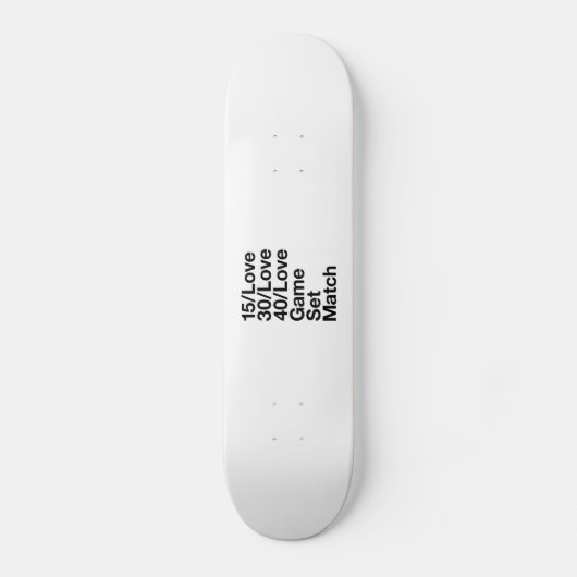 TENNIS Fan Persoonlijk Skateboard (Voorkant)
