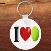 Tennis Fan Sleutelhanger (Achterkant)