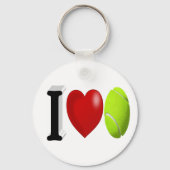 Tennis Fan Sleutelhanger (Achterkant)