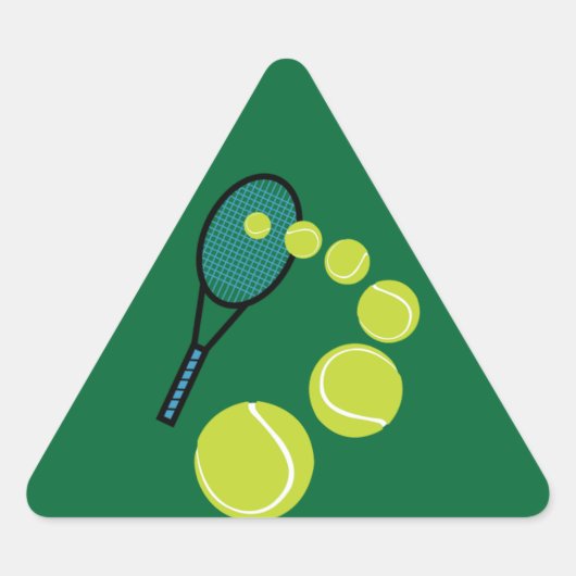 Tennis FAN SLICE SERVE Sticker (Voorkant)
