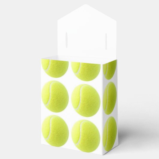 Tennis Favor Box Bedankdoosjes (Geopend)