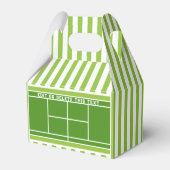 Tennis Favor Box Bedankdoosjes (Voorkant Zijde)