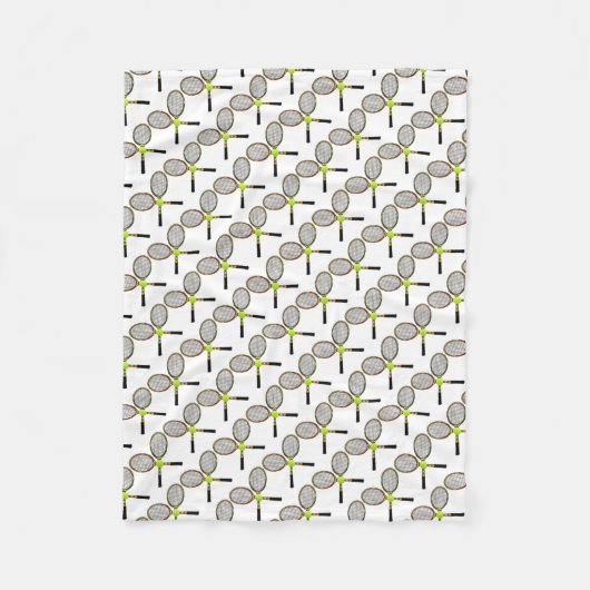 Tennis Fleece Blanket Deken (Voorkant)
