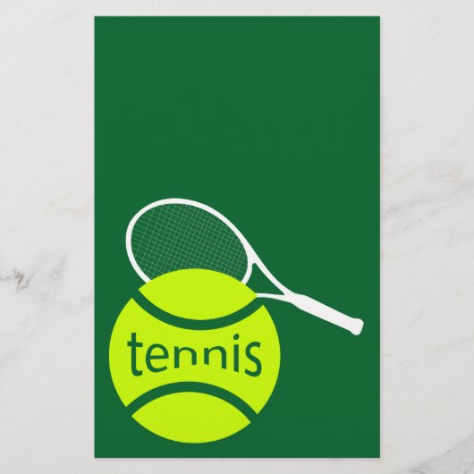 Tennis Flyer (Voorkant)