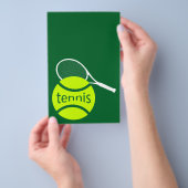 Tennis Flyer (Hand)