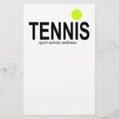 Tennis Flyer (Achterkant)