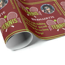 Tennis Foto Naam Leeftijd Verjaardag