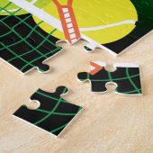 TENNIS FRENZY NET LEGPUZZEL (Zijkant)