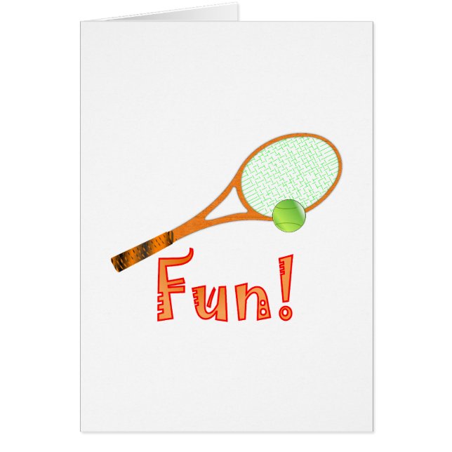 Tennis Fun (Voorkant)