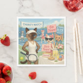 Tennis Fund Raiser voor Cat Lovers Servet (Insitu)