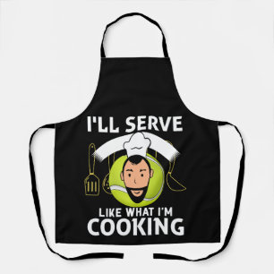Tennis Funny Gifts voor Tennis Player Schort