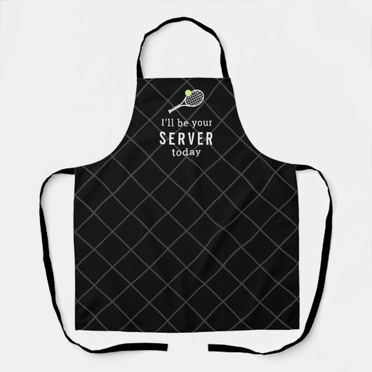 Tennis Funny Server Schort (Voorkant)