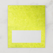 Tennis Fuzzies Plaats of Tafel Kaart Plaatskaartje (Buitenkant ongevouwen)