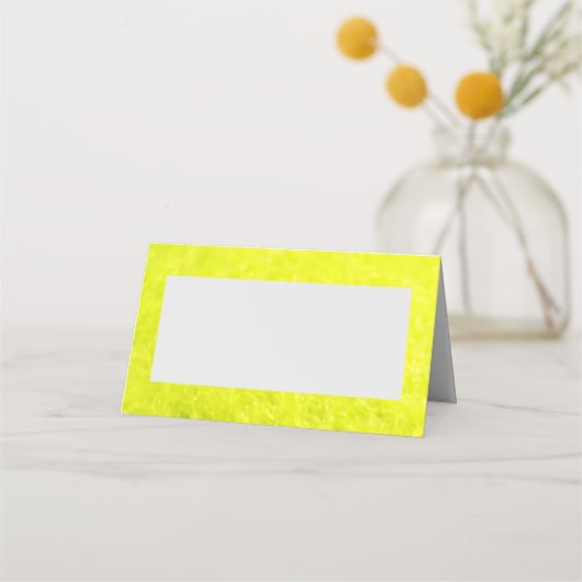 Tennis Fuzzies Plaats of Tafel Kaart Plaatskaartje (Voorkant)