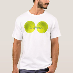  Tennis Fuzzy Ball Speler T-shirt