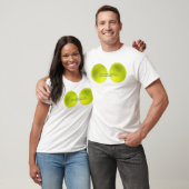  Tennis Fuzzy Ball Speler T-shirt (Unisex)