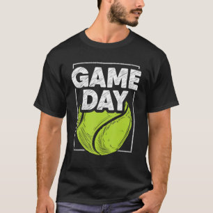 Tennis Game Day Player Coach Assistant Tennis Team T-shirt