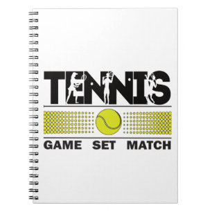 Tennis-gamereeks Notitieboek