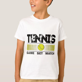 Tennis-gamereeks T-shirt