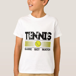 Tennis-gamereeks T-shirt