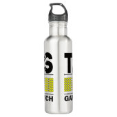 Tennis-gamereeks Waterfles (Achterkant)