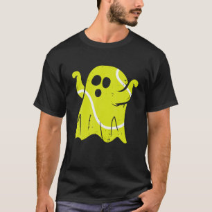 Tennis Geest Trick Or Treat Grappige Halloween Ten T-shirt