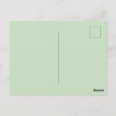 Tennis Gefeliciteerd verjaardag met tennisbal  Briefkaart (Achterkant)