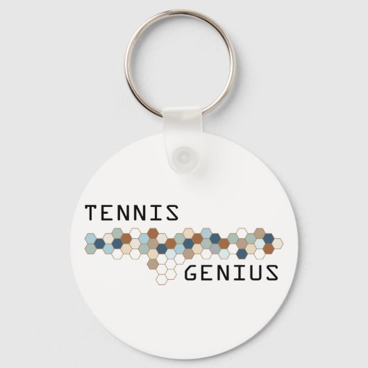 Tennis Genius Sleutelhanger (Voorkant)