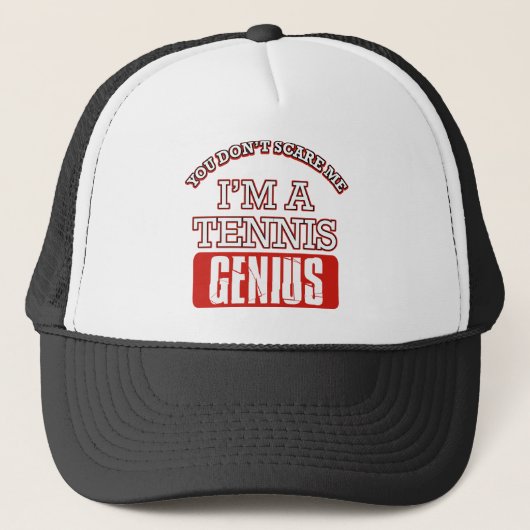 tennis genius trucker pet (Voorkant)