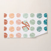 Tennis Gepersonaliseerde Trendy Terracotta Handdoek (Handdoek)